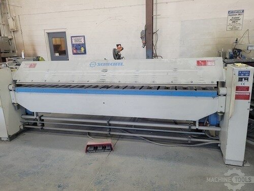 122" Schechtl #MAB-310, Folding Machine, 14 gauge max Thickness, 2002