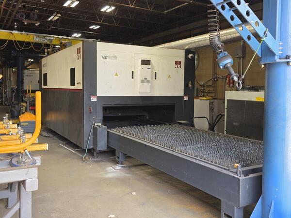Han-Kwang #HD3015, 20000 watt fiber laser, 5' x 10' sheet size, FSCUT / Siemens based Control, 2024