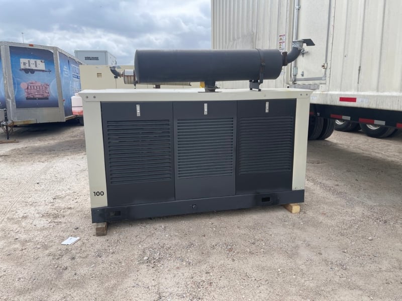 100 KW Kohler #100RZ, Natural Gas Generator Set, 480 Volts