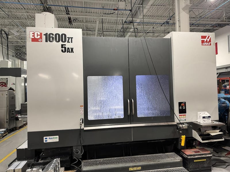 Haas #EC-1600ZT-5AX, Horizontal Machining Center, 60