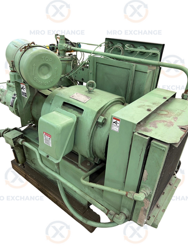 135 psig, Sullair #LS-10A-40H-AC-KT, Rotary Screw Air Compressor, 250 °F max. temperature, 40 HP Toshiba
