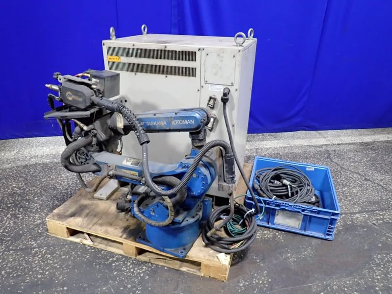 Yaskawa Motoman Motoman-MH6, Robot, JZRCR-YPP pendant, DX100/MH6 Control, 5.7A, 2011