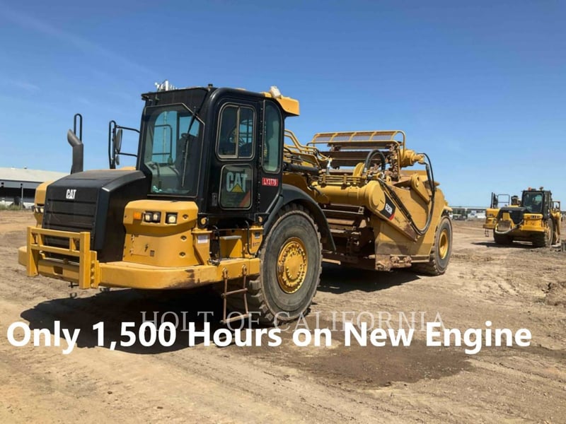 Caterpillar 623H, Wheel Tractor Scraper, 4942 hours, S/N: DBF00112, 2012