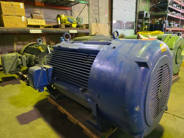 300 HP 1800 RPM Teco, Frame 5009C, TEFC BB, 2300/4160 Volts