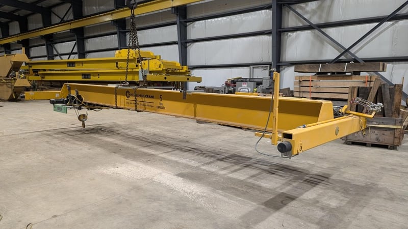 5 Ton, Stahl, 25' 10" Span, 2009, 20' Lift, Class D, Pendant, VFD Bridge [#2720]