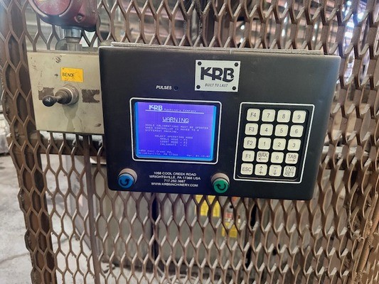 0.4" -1.96" KRB #18, Mechanical Rebar Bender, 10 HP, up to 18 bars, KRB Microcomputer control head w/ display
