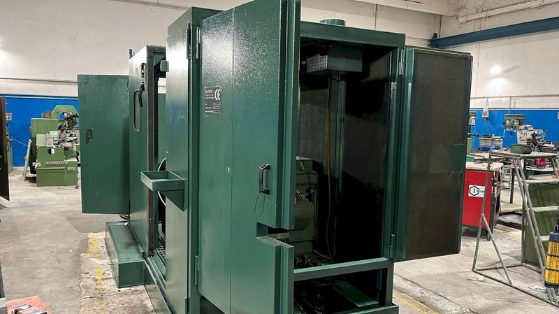 1/4" Carlo Salvi #INT/CL, 1 Die 2 Blow Cold Header, 2-3/8" shank length, 280 PPM, inverter, electric panel
