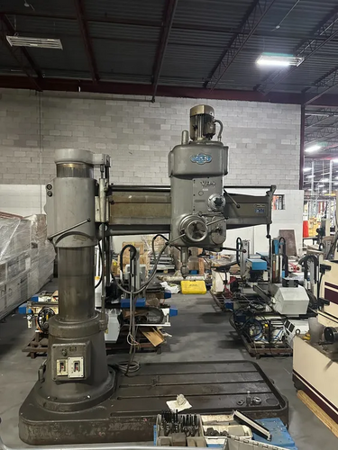 MAS #VR-4, Radial Drilling Machine, 50MM Capacity, 1470' MM Arm, 2000 RPM, 575V, 3 Ph., 1971