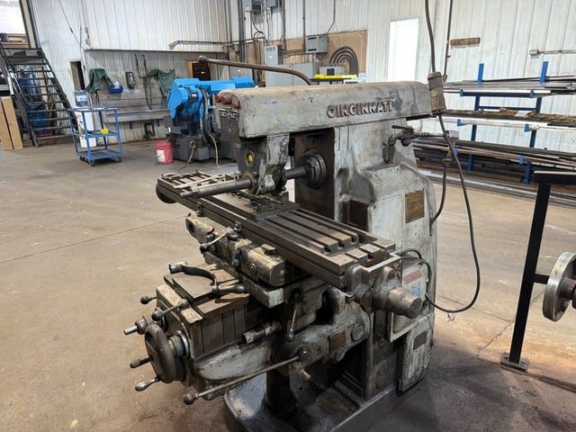 Cincinnati #2ML, Horizontal Milling Machine, 54" x 9" Table, Power Feed