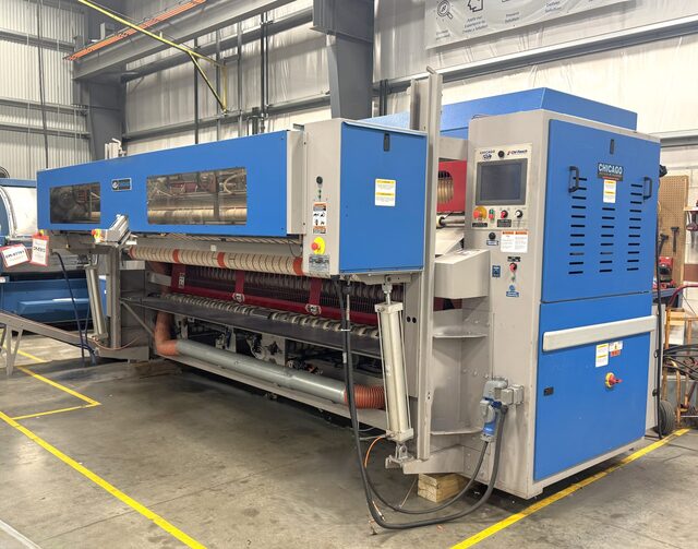 Chicago #Crosstar-36-136-CT, Ironer & Folder, LP Gas, 2015