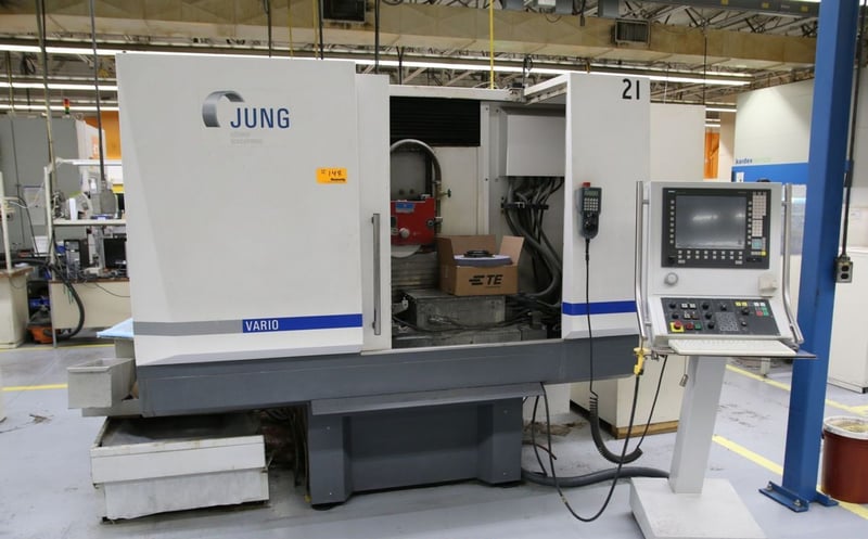 11.8" x 23.6" Blohm / Jung Vario #630-D, horizontal surface grinder, 1.97" x 11.81" wheel, 2010