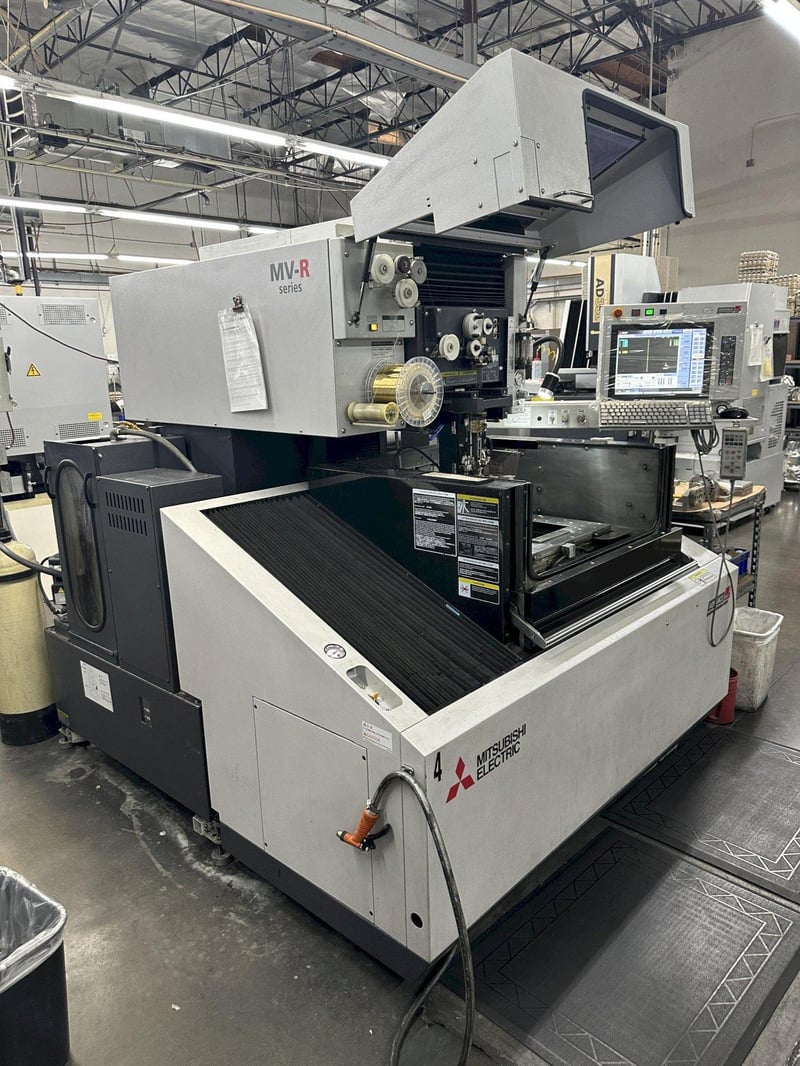 Mitsubishi #MV-1200-R, CNC wire Electrical Discharge Machine, 15.7" X, 11.8" Y, 8.7" Z, submerged, automatic
