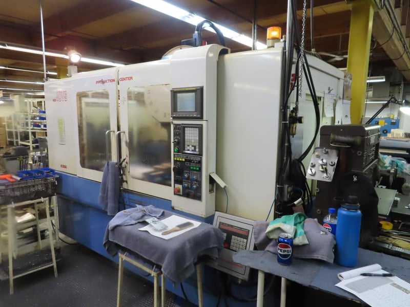 Kira #KN-40VS, CNC vertical machining center, 12 automatic tool changer, 19.6" X, 13.8" Y, 15.8" Z, 12000