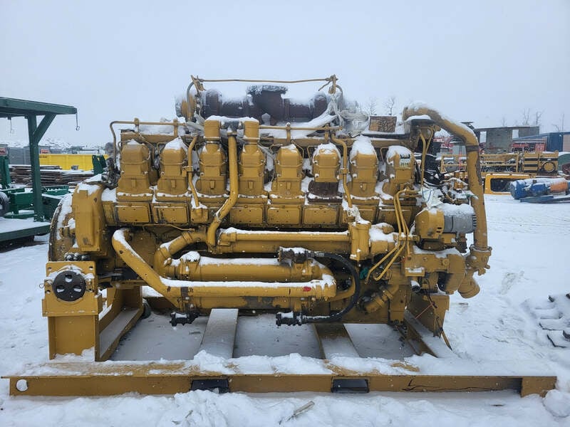 1705 HP Caterpillar #3516, Marine Diesel Engine, 1720 RPM, 16-cylinder, 7.5" stroke, 6.7" bore