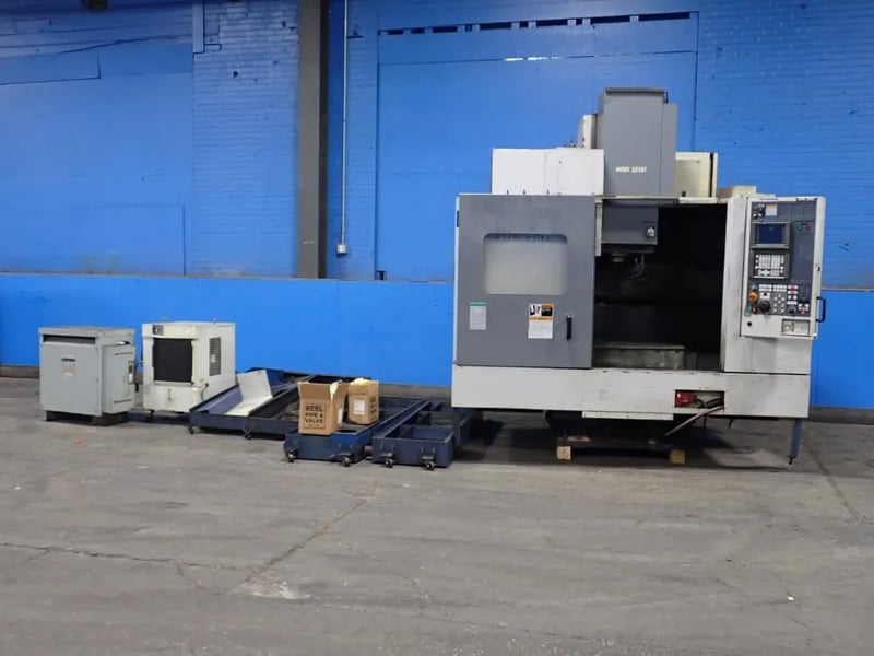 Mori Seiki #FRONTIER-M2, CNC vertical machining center, 18" x 43" Capacity, 20 automatic tool changer