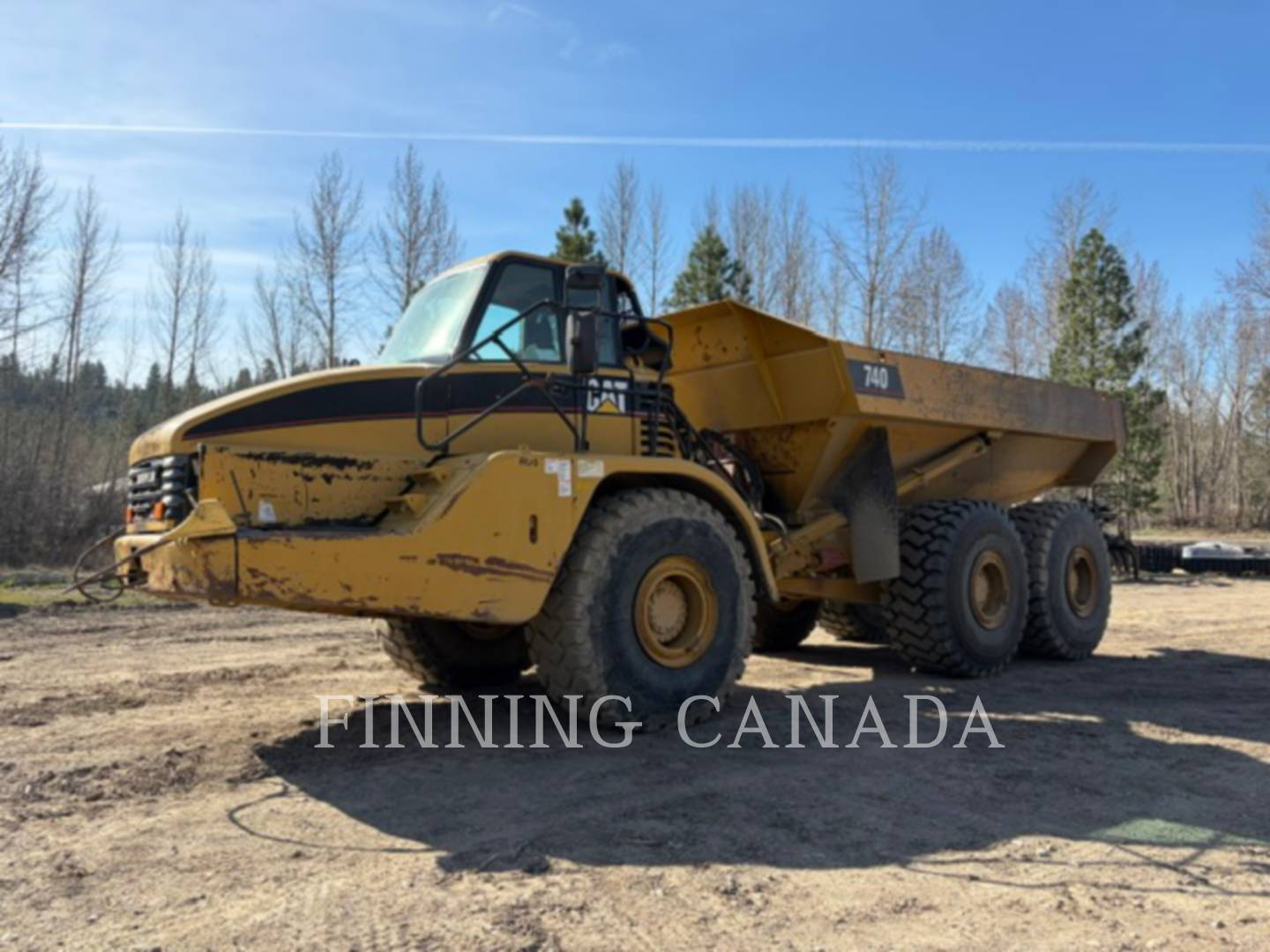 Caterpillar 740, Articulated Truck, 17196 hours, S/N: AXM02102, 2005