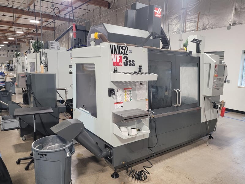 Haas #VF-3SS, CNC vertical machining center, 30+1 automatic tool changer, 40" X, 20" Y, 25" Z, 12000 RPM