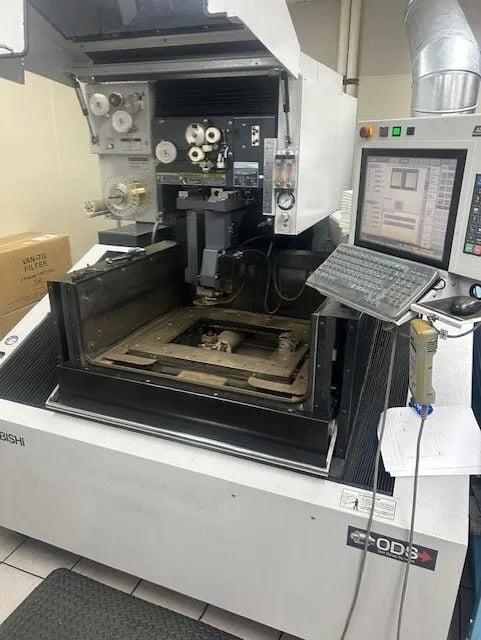 Mitsubishi #MV-1200R, Wire Electrical Discharge Machine, 0.004"-0.012" wire diameter, 15.7" X, 11.8" Y, 8.7"