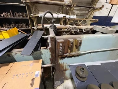 15 Ton x 66" stroke, Lapointe #HP-30, Horizontal Broach, 20 HP, 5-28 FPM, 100 FPM return speed