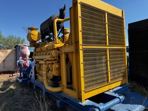 Caterpillar #SH-800, triplex mud pump, Caterpillar D398 engine