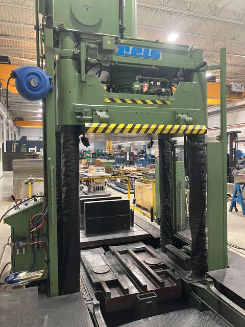 100 Ton, Reis #TUS-160-OK-100, Die Tryout & Spotting Press, 94.5" stroke, 1992