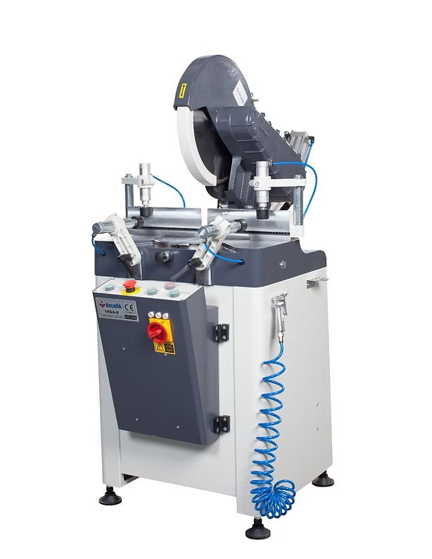 16" Oz Machine #Vega-II, Miter Saw, hydro-pneumatic cutter, vertical and horizontal clamping, 2 HP 3000 RPM