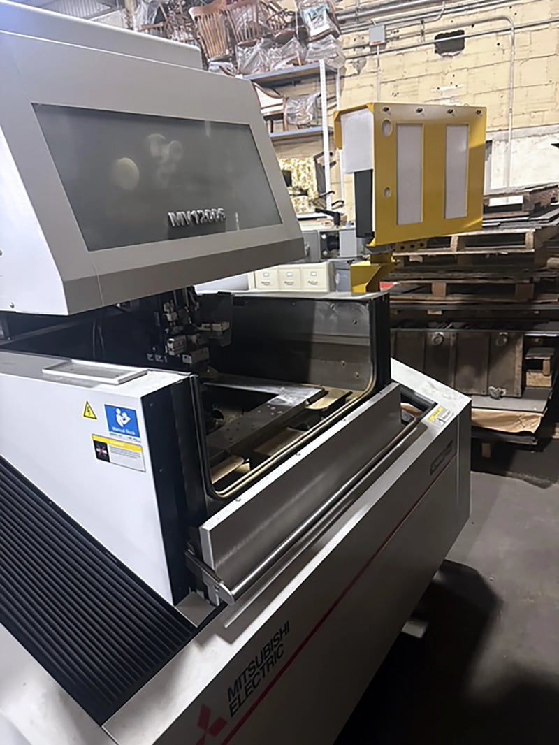 Mitsubishi #MV-1200S, wire Electrical Discharge Machine, 15.7" x 11.8" x 8.7" range, Mitsubishi M800, 2022