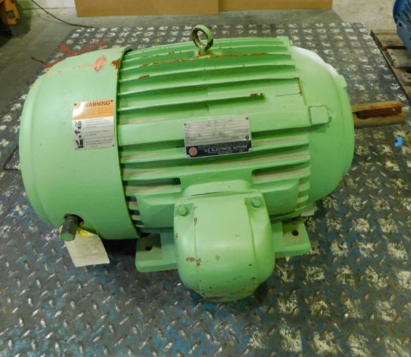 30 HP 3530 RPM U.S. Motors, Frame 286T, TE, Corro-Duty, 1.15 service factor, 460 Volts