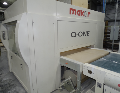 Makor #Q-One-1300, Finishing Sprayer Line, 2 pumps, 2015