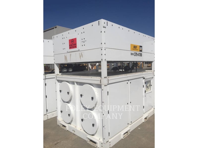 30 Ton, Ohio Cat Manufacturing #AC30T, air cooled chiller, 480 V., 10000 cfm, 2016