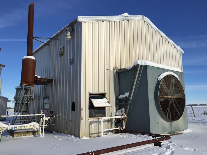 1000 HP White Superior #W6F, Reciprocating Compressor Package, 2-Stage, Natural Gas Driver, 900 RPM, Sweet