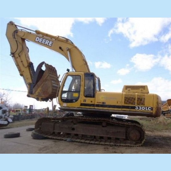 John Deere 330LC, Crawler Excavator, 7,600 hours, hydraulic thumb, 32" tracks, 2001