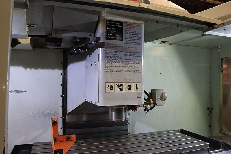 Haas #VF-3B, CNC Vertical Machining Center, 40" x20" x25" Travel, 7500 RPM, 24 automatic tool changer, 20 HP