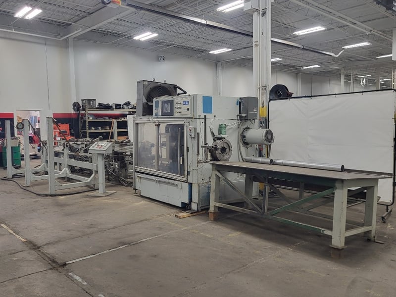 5" Hautau #RC50, Tube Cut-Off, 480" Max Cut off length, .750" Min outside dimension