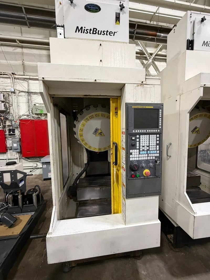 Fanuc #ROBODRILL-ALPHA-D21SIA5, vertical machining center, 3-Axis, 24,000 RPM, BT30, 21 automatic tool