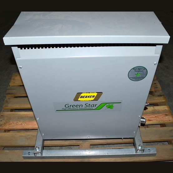 45 KVA 600 Primary, 240 Secondary, Beaver, Dry Type Transformer 3 Phase
