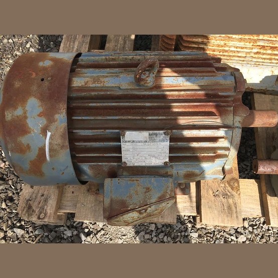 15 HP 1745 RPM General Electric, Frame D254T, 230/460 Volts, Electric Motor