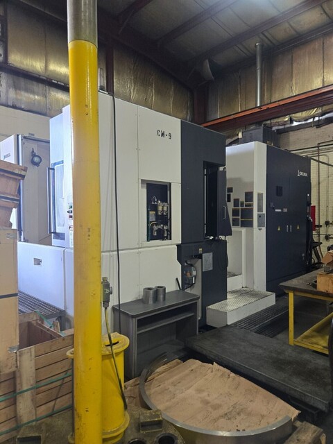 Okuma #MA-600HB-II, 4-Axis Horizontal Machining Center, 39.3" X, 35.4" Y, 39.3" Z, 6000 RPM, 85 automatic