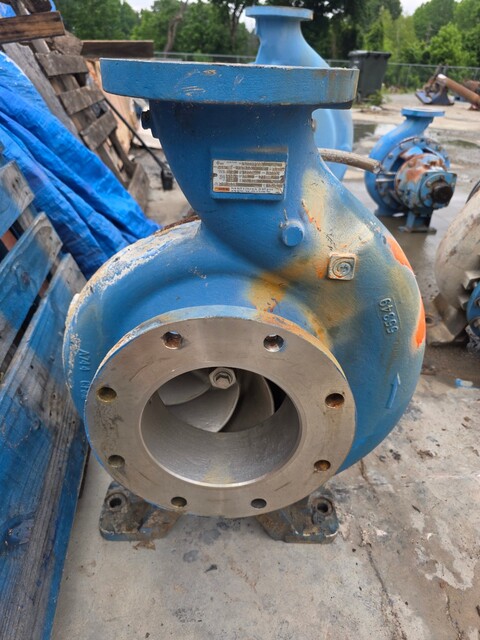 Goulds #3175XLT, 6x8-15 Stainless Steel Process Centrifugal Pump