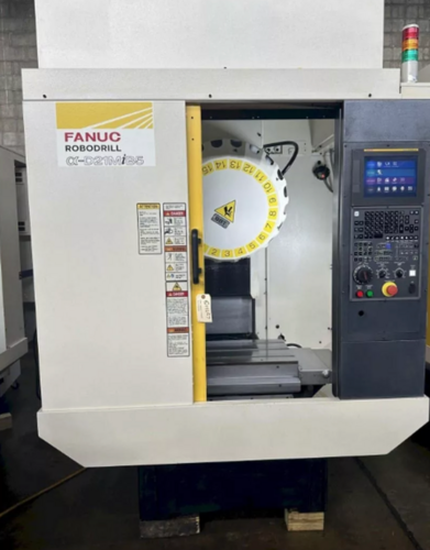 Fanuc #Robodrill-Alpha-D21MiB5, CNC Vertical Machining Center, 19.7" X, 15.7" Y, 12.9" Z, 24,000 RPM, 21