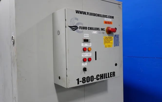 Fluid Chillers #AIR20000-BP, Air-Cooled Chiller, 20 HP, 460 V.