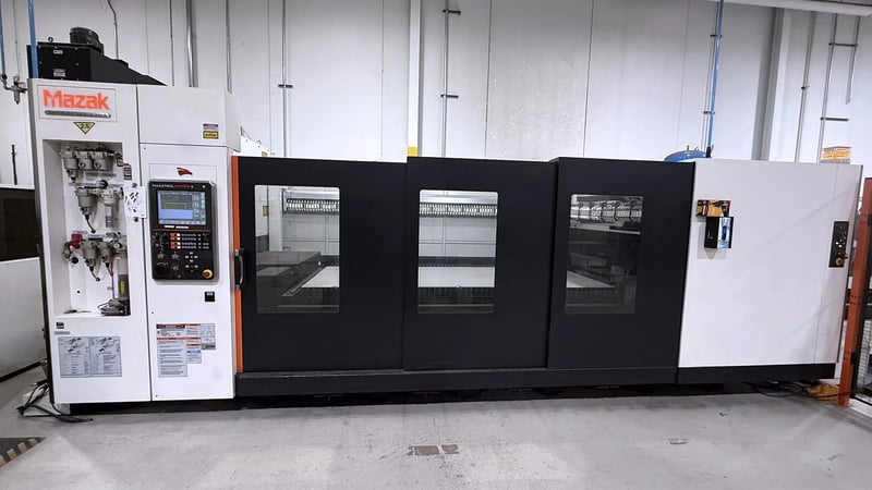 Mazak #Optiplex-Nexus-3015, CO2 laser, 2500 watt, 60" x 120" table, 122" X, 62.2" Y, 5.91" Z, Mazatrol
