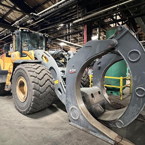 Volvo #L260H, Wheel Loader, Log Forks, 3496 hours, 2023