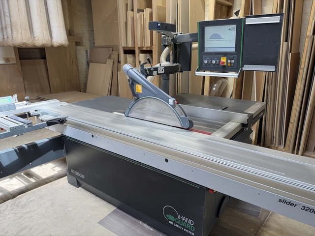 Altendorf #F45, Sliding Table Saw, 7.5 HP, 126" table, 2024