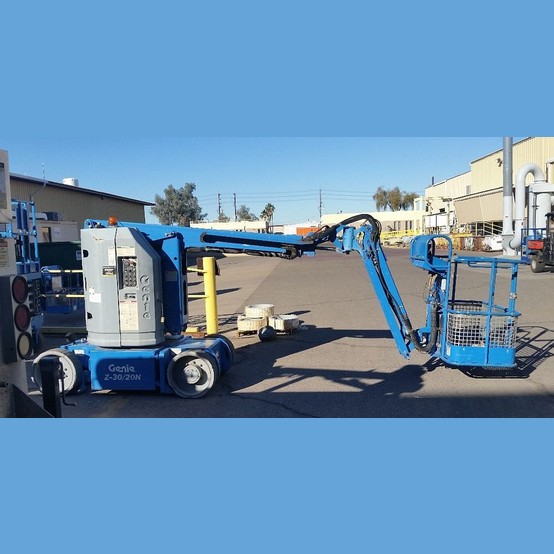 500 lb. Genie #Z-30/20N, Boom Lift, electric, 165 hours, 2012