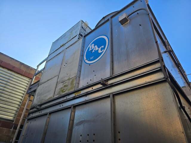 125 Ton, Baltimore Aircoil #15146, Series 1500, cooling tower, stainless steel