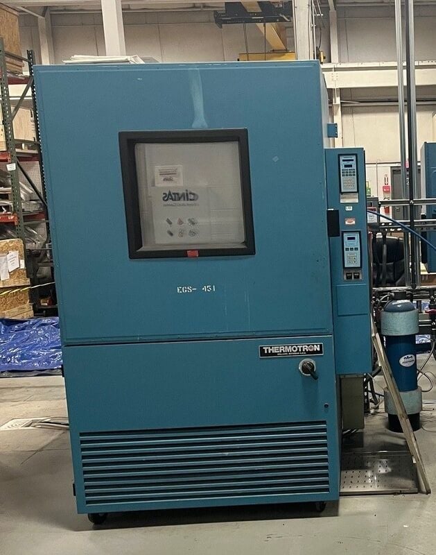 37" width x 37" D x 37" H Thermotron #SM-32C, 42 cu.ft., -94 to 356°, 20% - 95% Humidity, 2007
