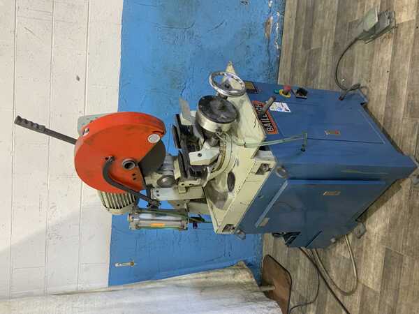14" Baileigh #CS-350SA, semi-automatic cold saw, pneumatic vise, automatic blade feed, 4 HP, 2014