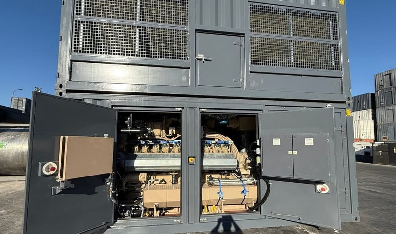 1500 KW Aggreko/Jenbacher #J420E-LS, 1875 kVA 400 Volts, 50 Hz, new