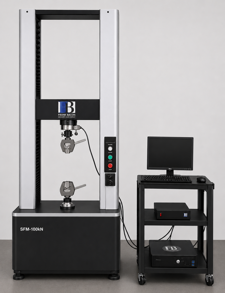 20000 lbf. (100kN) United #SFM-20, tension & compression testing machine, 60" testing opening, 22" btwn